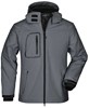 James & Nicholson JN1000 Men´s Winter Softshell Jacket - /Carbon - XL afbeelding