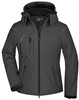 James & Nicholson JN1001 Ladies´ Winter Softshell Jacket - /Black - M afbeelding