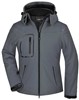 James & Nicholson JN1001 Ladies´ Winter Softshell Jacket - /Carbon - M afbeelding