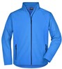 James & Nicholson JN1020 Men´s Softshell Jacket - /Azur - L afbeelding