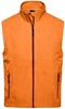 James & Nicholson JN1022 Men´s Softshell Vest - /Orange - 3XL afbeelding