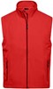 James & Nicholson JN1022 Men´s Softshell Vest - /Red - 3XL afbeelding