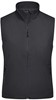 James & Nicholson JN1023 Ladies´ Softshell Vest - /Black - L afbeelding