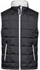 James & Nicholson JN1037 Men´s Padded Light Weight Vest - /Black/Silver-(Solid) - 3XL afbeelding