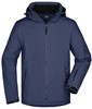 James & Nicholson JN1054 Men´s Wintersport Jacket - /Navy - 3XL afbeelding
