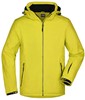 James & Nicholson JN1054 Men´s Wintersport Jacket - /Yellow - 3XL afbeelding