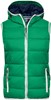 James & Nicholson JN1075 Ladies´ Maritime Vest - /Irish-Green/White - XXL afbeelding