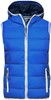 James & Nicholson JN1075 Ladies´ Maritime Vest - /Nautic-Blue/White - M afbeelding