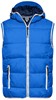 James & Nicholson JN1076 Men´s Maritime Vest - /Nautic-Blue/White - 3XL afbeelding