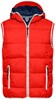James & Nicholson JN1076 Men´s Maritime Vest - /Red/White - M afbeelding