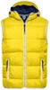 James & Nicholson JN1076 Men´s Maritime Vest - /Sun-Yellow/White - XL afbeelding