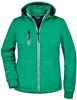 James & Nicholson JN1077 Ladies´ Maritime Jacket - /Irish-Green/Navy/White - L afbeelding
