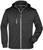 James & Nicholson JN1078 Men´s Maritime Jacket - /Black/Black/White - S afbeelding