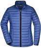 James & Nicholson JN1081 Ladies´ Quilted Down Jacket - /Ink/Black - XL afbeelding