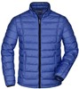 James & Nicholson JN1082 Men´s Quilted Down Jacket - /Ink/Black - XL afbeelding