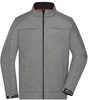 James & Nicholson JN1088 Men´s Softshell Jacket - /Light-Melange - M afbeelding