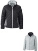 James & Nicholson JN1092 Men´s Lightweight Jacket - /Black/Silver-(Solid) - S afbeelding