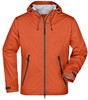 James & Nicholson JN1098 Men´s Outdoor Jacket - /Dark-Orange/Iron-Grey - S afbeelding