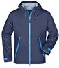 James & Nicholson JN1098 Men´s Outdoor Jacket - /Navy/Cobalt - L afbeelding