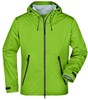 James & Nicholson JN1098 Men´s Outdoor Jacket - /Spring-Green/Iron-Grey - 3XL afbeelding