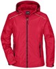 James & Nicholson JN1117 Ladies´ Rain Jacket - /Red/Black - S afbeelding