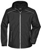 James & Nicholson JN1118 Men´s Rain Jacket - /Black/Silver-(Solid) - M afbeelding
