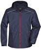 James & Nicholson JN1118 Men´s Rain Jacket - /Navy/Red - XXL afbeelding