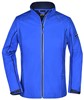 James & Nicholson JN1121 Ladies´ Zip-Off Softshell Jacket - /Nautic-Blue/Navy - M afbeelding