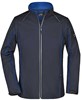 James & Nicholson JN1121 Ladies´ Zip-Off Softshell Jacket - /Navy/Royal - XL afbeelding