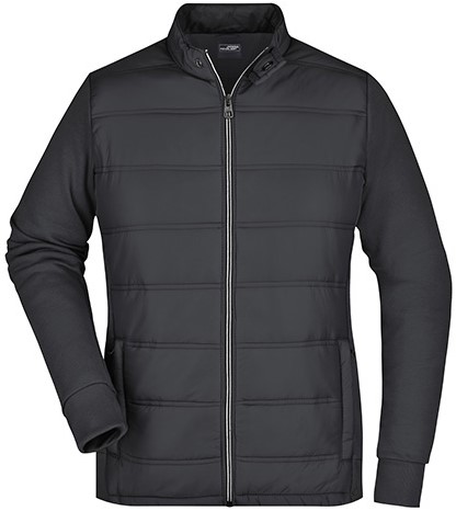 James & Nicholson JN1123 Ladies´ Hybrid Sweat Jacket