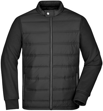 James & Nicholson JN1124 Men´s Hybrid Sweat Jacket
