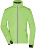 James & Nicholson JN1125 Ladies´ Sports Softshell Jacket - /Bright-Green/Black - M afbeelding