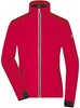 James & Nicholson JN1125 Ladies´ Sports Softshell Jacket - /Light-Red/Black - L afbeelding