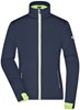 James & Nicholson JN1125 Ladies´ Sports Softshell Jacket - /Navy/Bright-Yellow - S afbeelding