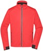 James & Nicholson JN1126 Men´s Sports Softshell Jacket - /Bright-Orange/Black - XL afbeelding