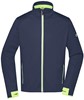 James & Nicholson JN1126 Men´s Sports Softshell Jacket - /Navy/Bright-Yellow - 3XL afbeelding