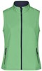 James & Nicholson JN1127 Ladies´ Promo Softshell Vest - /Green/Navy - S afbeelding