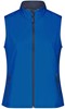 James & Nicholson JN1127 Ladies´ Promo Softshell Vest - /Nautic-Blue/Navy - XL afbeelding