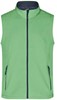 James & Nicholson JN1128 Men´s Promo Softshell Vest - /Green/Navy - XL afbeelding