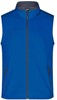 James & Nicholson JN1128 Men´s Promo Softshell Vest - /Nautic-Blue/Navy - XXL afbeelding