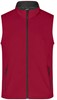 James & Nicholson JN1128 Men´s Promo Softshell Vest - /Red/Black - M afbeelding