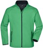 James & Nicholson JN1130 Men´s Promo Softshell Jacket - /Green/Navy - L afbeelding