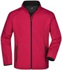 James & Nicholson JN1130 Men´s Promo Softshell Jacket - /Red/Black - L afbeelding