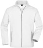 James & Nicholson JN1130 Men´s Promo Softshell Jacket - /White/White - M afbeelding