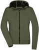 James & Nicholson JN1145 Ladies´ Hooded Softshell Jacket - /Olive/Camouflage - XL afbeelding