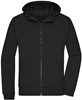 James & Nicholson JN1146 Men´s Hooded Softshell Jacket - /Black/Black - S afbeelding