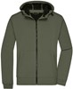 James & Nicholson JN1146 Men´s Hooded Softshell Jacket - /Olive/Camouflage - 3XL afbeelding
