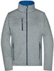 James & Nicholson JN1147 Ladies´ Softshell Jacket - /Dark-Melange/Royal - M afbeelding