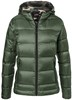 James & Nicholson JN1151 Ladies´ Hooded Down Jacket - /Olive/Camouflage - XXL afbeelding