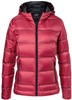James & Nicholson JN1151 Ladies´ Hooded Down Jacket - /Red/Black - M afbeelding